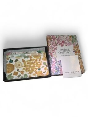 Floral COUTURE KURT GEIGER Card Holder